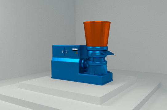Pellet Mill - By Hippo Mills and ABC Hansen - Color Blue